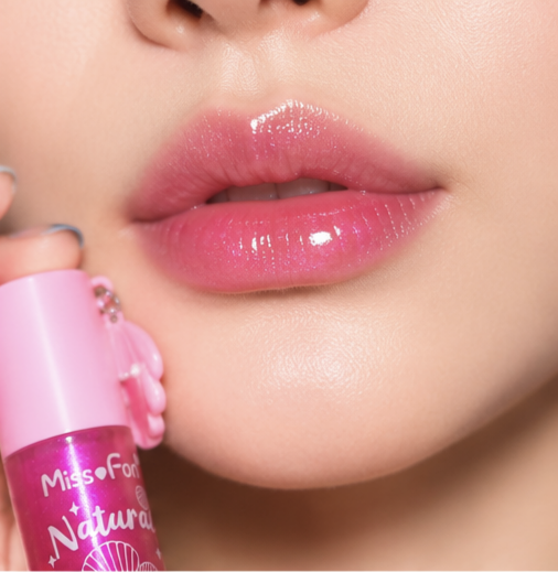 لیپ اویل اکلیلی Miss Fon Natural | درخشش و لطافت در یک محصول