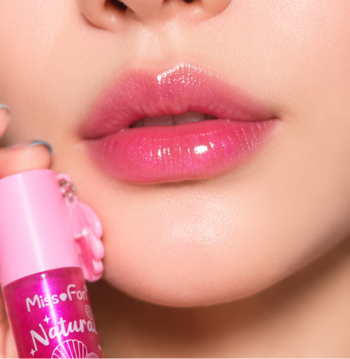 لیپ اویل اکلیلی Miss Fon Natural | درخشش و لطافت در یک محصول