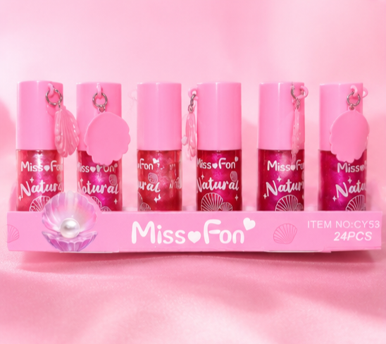 لیپ اویل اکلیلی Miss Fon Natural | درخشش و لطافت در یک محصول