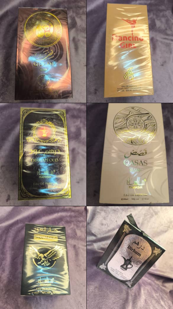 مجموعه عطرهای زنانه و مردانه گالری مرسانا شاپ