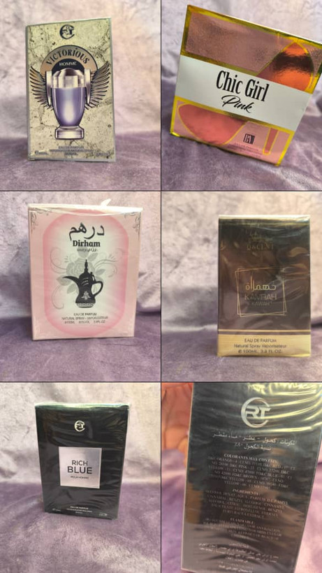 مجموعه عطرهای زنانه و مردانه گالری مرسانا شاپ