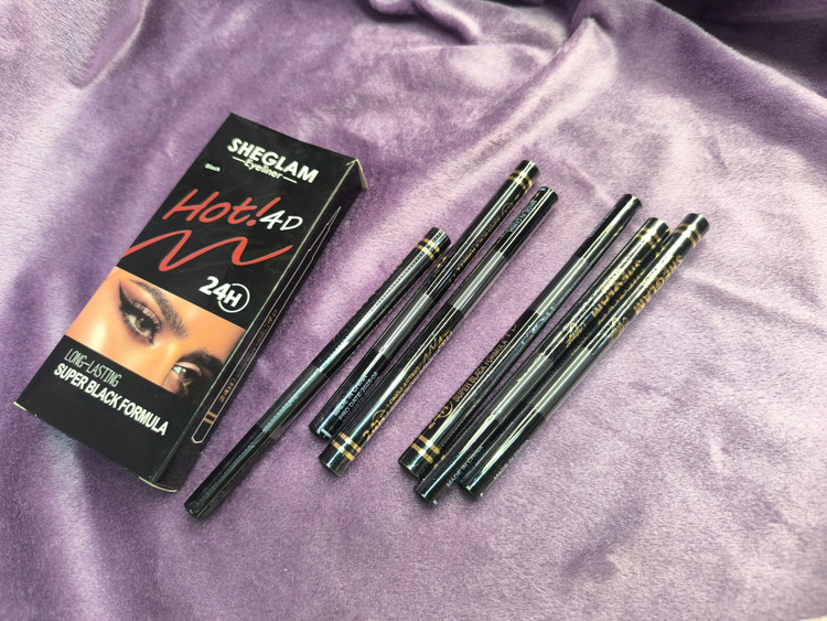 خط چشم شیگلم SHEGLAM Hot! 4D مشکی | ماندگاری 24 ساعته