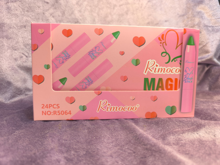رژ لب جادویی Rimocoo Magic Blush Stick | تغییر رنگ طبیعی و ماندگاری بالا