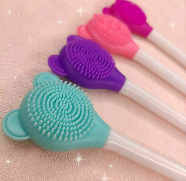 🧸 براش سیلیکونی چندمنظوره طرح خرسی